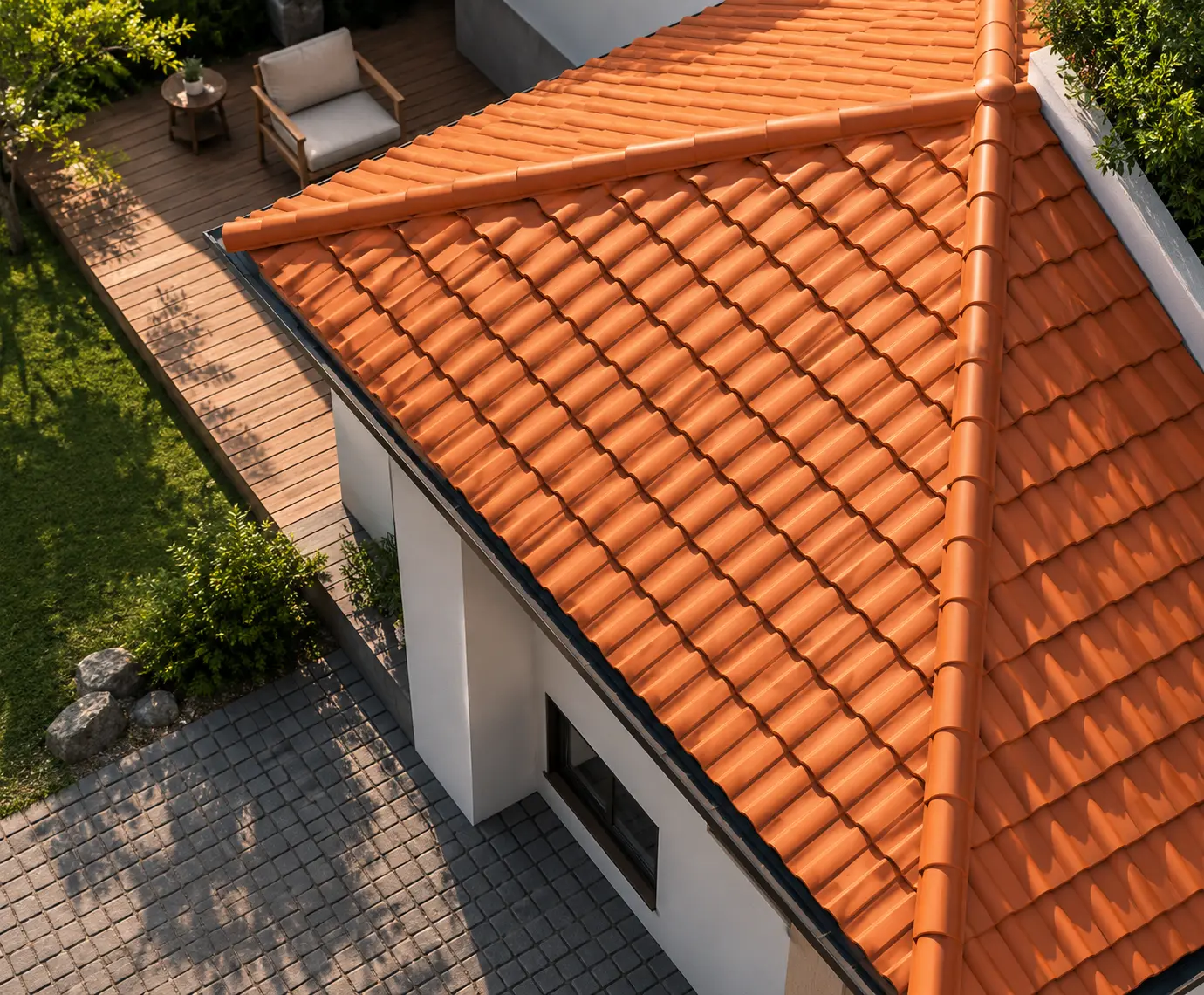 Mediterranean rooftop